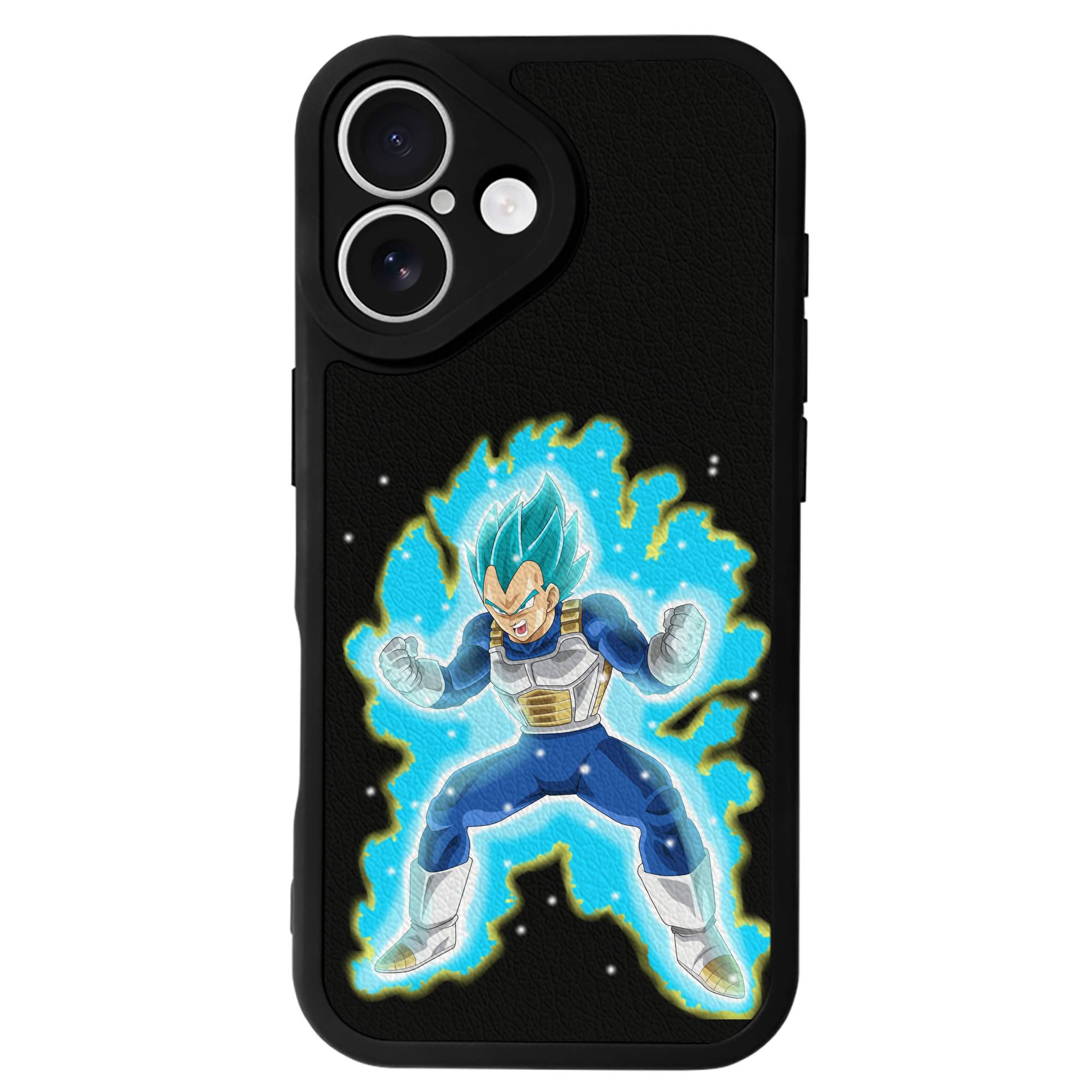 （画像用） ドラゴンボール ベジータ四世（Bejīta Yonsei）DRAGON BALL Vegeta IV 【iPhone 16シリーズ対応】シリコンスマホケース（レザー調） 材質：シリコン